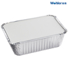 pequeña caja de papel de aluminio reciclable para hornear pasteles